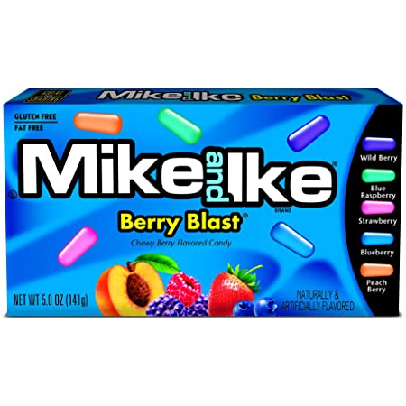 USA Mike & Ike Berry Blast Chewy Candies 141g RRP £2 CLEARANCE XL £1.75